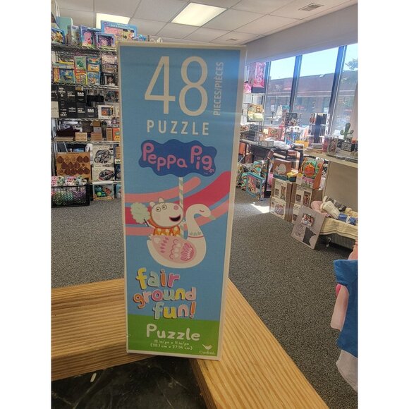 Peppa Pig Fairground Fun 48-Piece Puzzle For Ages 4+ Fun & Educational Gift For - Picture 4 of 4